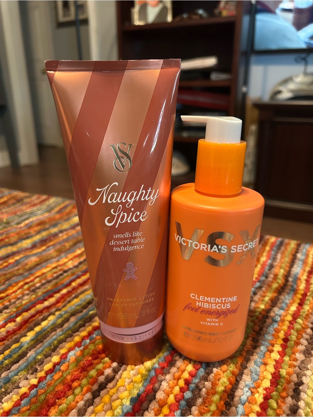 Victoria’s Secret limited edition Naughty Spice & VSX Lotions vitamin C Shea but